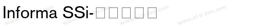 Informa SSi字体转换